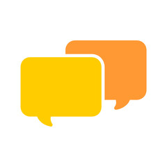 Fototapeta premium Message Bubble Icon Design