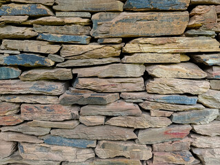 Fototapeta premium Natural Stacked Stone Texture