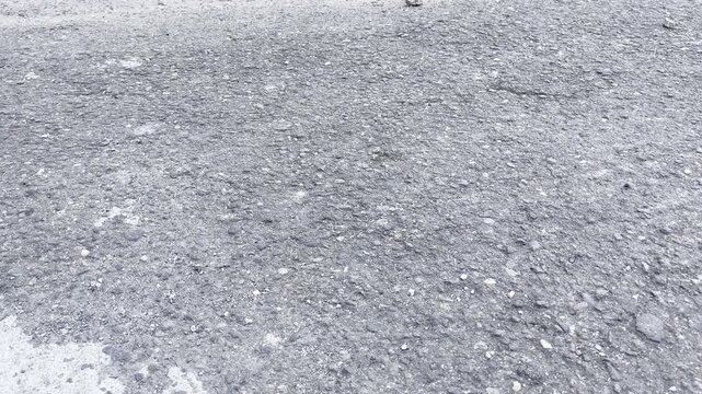 Rough Grey Asphalt Texture with Small Pebbles
