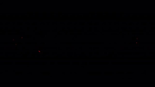 Jagged Shock-Like Burning Flame Impact