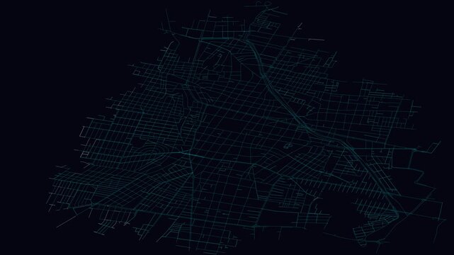 Le&oacute;n De Los Aldama, Mexico, City Infrastructure Expansion Animation, Urban Visualization Technology