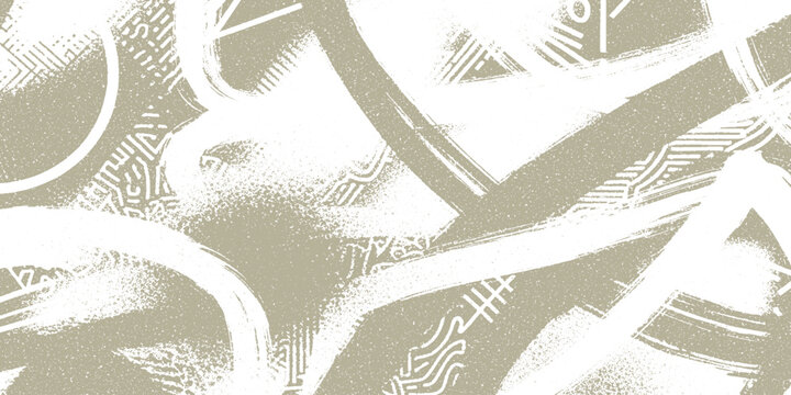 Graffiti style abstract background with strokes and lines spray paint street art mark making brush marks modern art abstract pattern graphic design rough texture artistic background graffiti