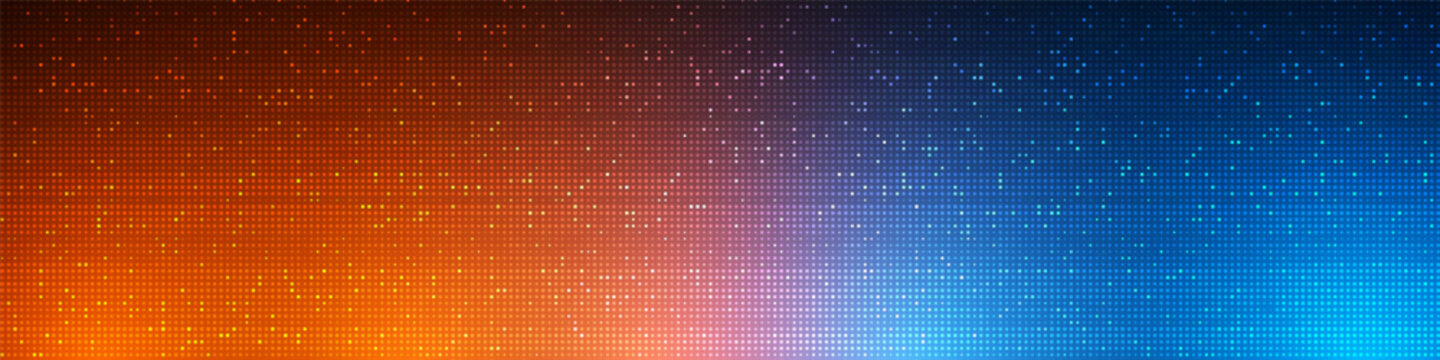 Pixelated television screen backdrop . Television noise. TV static noise texture. Vector illustration.