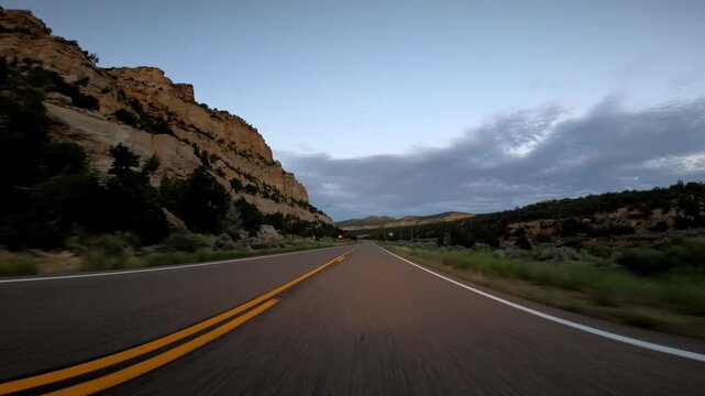 Utah Driving 7749 Tropic Escalante Red Rock Desert