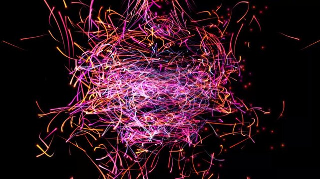 abstract colorful background with lines 