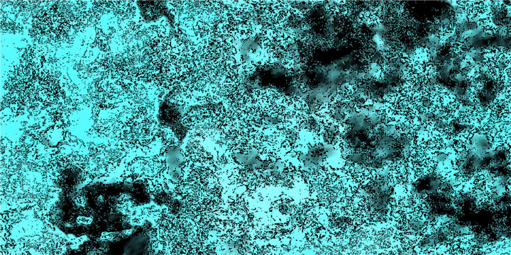 Vector Abstract close-up view of textured rock formations in tones of blue and black, the highlighting natural patterns and geological features.