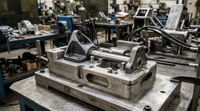 Detailed medium frame of colorcoded smart fasteners with embedded identification chips illustrating enhanced visual sorting and realtime traceability in manufacturing workflows.