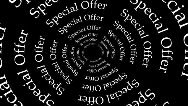 Special Offer Animated Looping Design for Marketing Promotion