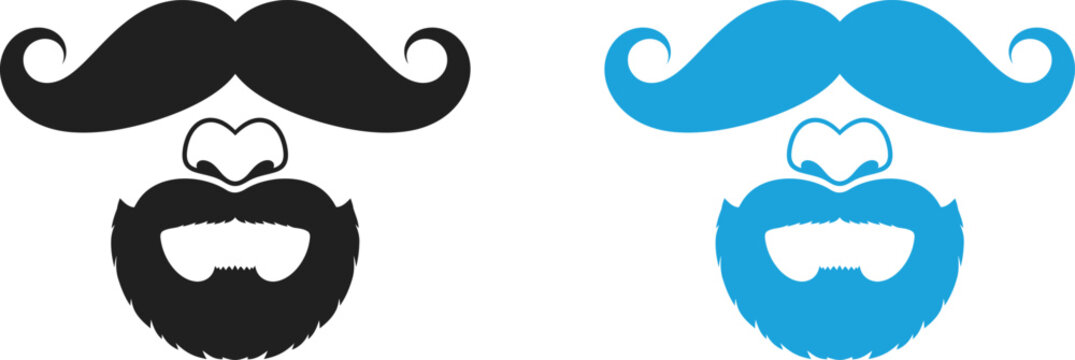 Happy fathers day to dad papa celebrating the best beards mustaches and love