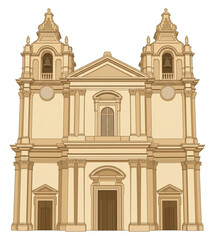 Obraz premium church of the holy cross