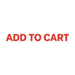 Fototapeta premium Add to Cart stylized text Vector stylized text on a white background