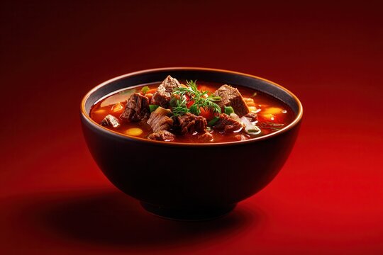 Savoring the rich flavors of Russian solyanka soup