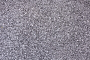 Fototapeta premium Gray Fabric Texture with White Fibers