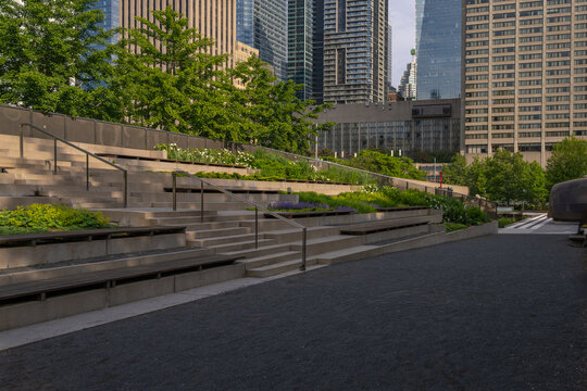 Peace Garden at Nathan Phillips Square - Toronto, Ontario, Canada