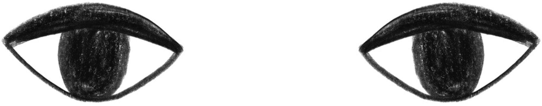 Eyes in Shadows: A pair of contemplative eyes peer out, hinting at an unknown story.