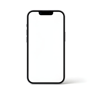 smartphone mockup, blank phone screen, white mobile display, modern device template, clean smartphone design, app presentation mockup, digital screen illustration, isolated phone graphic, mobile inter