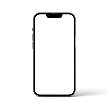 smartphone mockup, blank phone screen, white mobile display, modern device template, clean smartphone design, app presentation mockup, digital screen illustration, isolated phone graphic, mobile inter