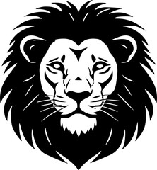 Obraz premium Professional Modern Lion and Tiger Head Vector Logo Symbol Set