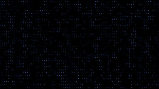 Technology Blue Arrows Lighting Pattern Black Background