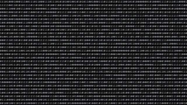 Binary Code Background Representing Artificial Intelligence And Digital Systems