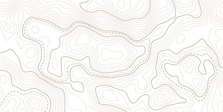 abstract diagram discovery topographic map banner texture background. Modern design with White background with topographic wavy pattern design. Abstract vector illustration.
