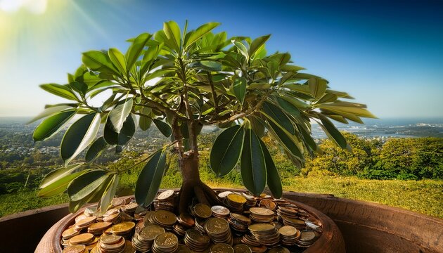 a money tree plant pachira aquatica