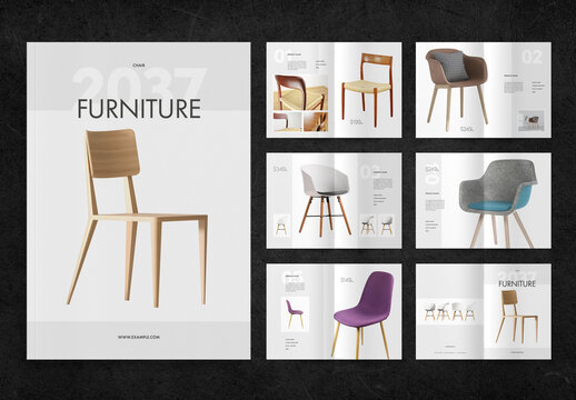 Chair Product Catalog Layout