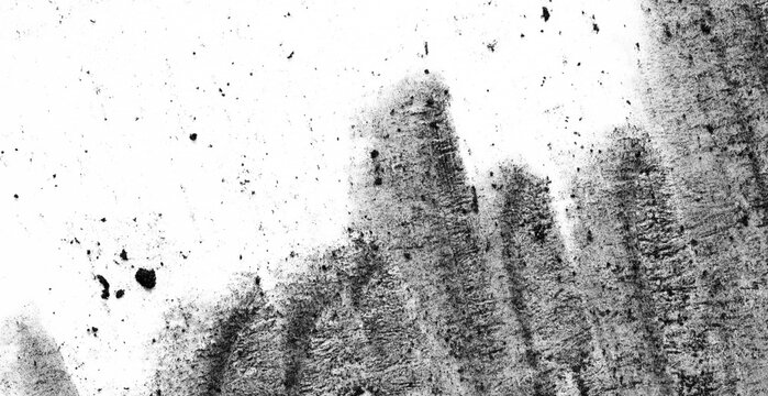 Macro charcoal crayon hand-smudged texture with scattered dust specks and rough grain. Isolated PNG with transparency, ideal for grunge overlays and distressed design.
