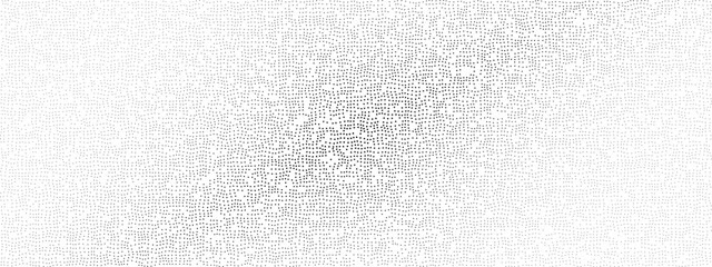 Halftone pattern dot and tone background half with grain gradient curve. Texture grunge transparent and fade hexagon white with line vector comic. Abstract stamp black and backdrop stipple. © annetdebar