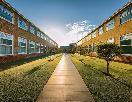 middle school coridor