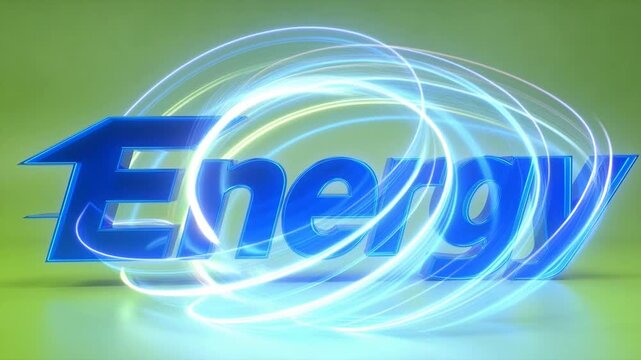 Illuminating the concept of energy with a radiant design, showcasing the power and flow of this vital force in vibrant detail.