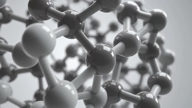 Molecular Structure C60 Fullerene Nanotechnology Science