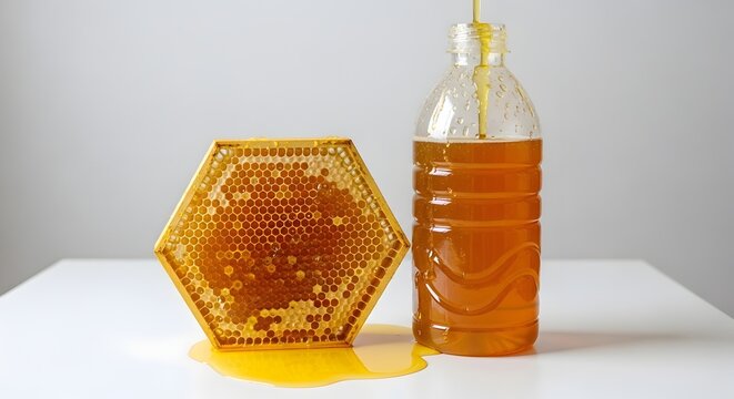 honey and honeycomb