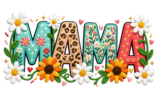 Vibrant floral pattern with sunflower and greenery motifs