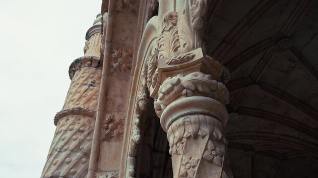 Details Of The Gothic Column