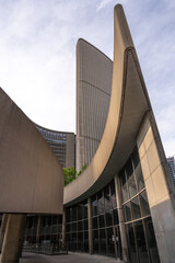 Naklejka premium Toronto City Hall - New City Hall at Nathan Phillips Square - Toronto, Ontario, Canada