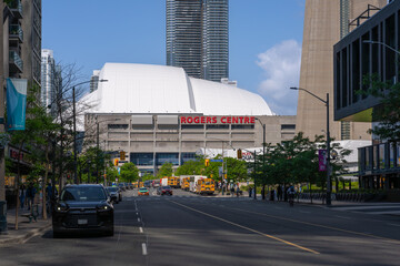 Naklejka premium Rogers Centre Stadium - Toronto, Ontario, Canada