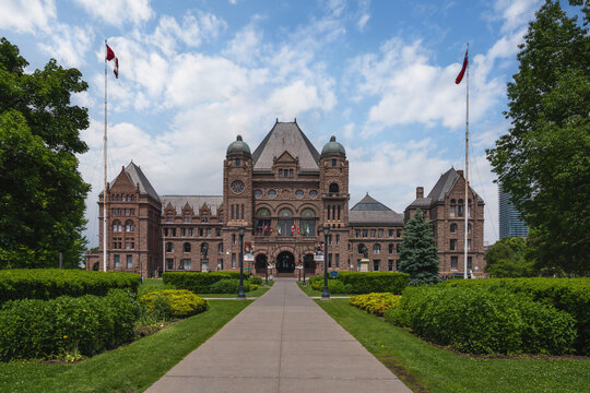 Legislative Assembly of Ontario at Queens Park - Toronto, Ontario, Canada