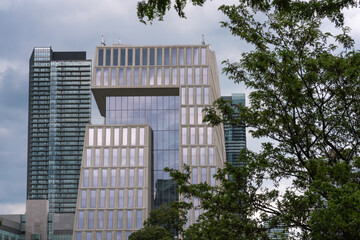 Naklejka premium Schwartz Reisman Innovation Campus at University of Toronto - Campus St. George - Toronto, Ontario, Canada