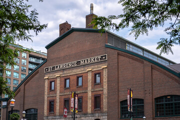 Naklejka premium St. Lawrence Market - Toronto, Ontario, Canada