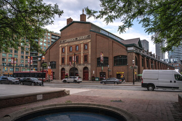 Naklejka premium St. Lawrence Market - Toronto, Ontario, Canada
