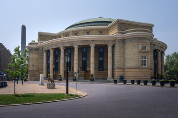 Naklejka premium Convocation Hall at University of Toronto - Campus St. George - Toronto, Ontario, Canada