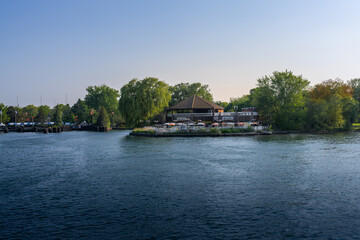 Naklejka premium Centre Island in Toronto Islands - Toronto, Ontario, Canada