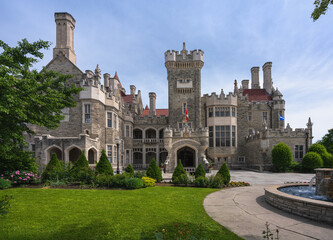 Naklejka premium Casa Loma Castle - Toronto, Ontario, Canada