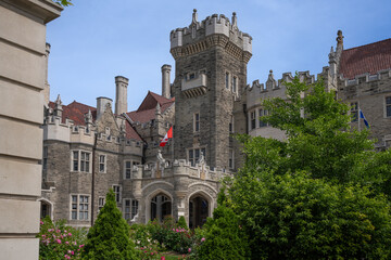 Naklejka premium Casa Loma Castle - Toronto, Ontario, Canada
