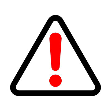 Logo panneau danger.