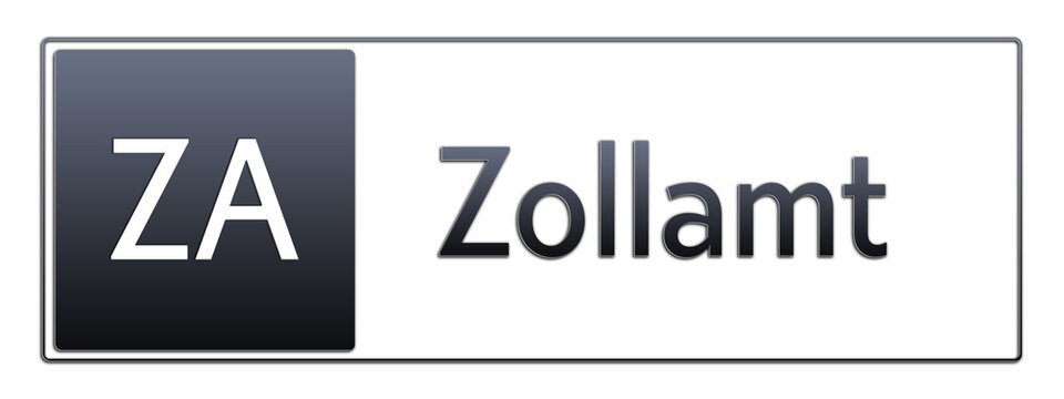 ZA - Zollamt - Abk&uuml;rzung aus deutschem Recht, Verwaltung