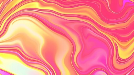 Fototapeta premium Gradient with vibrant yellow and red colors swirling together. 