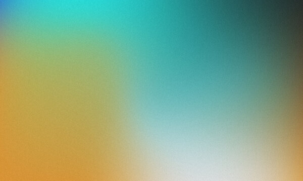 Abstract teal orange gradient background with soft blur smooth vibrant modern minimal texture backdrop