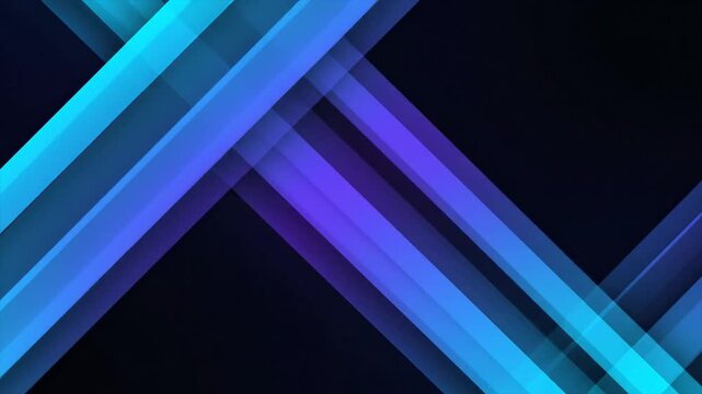 Abstract blue purple gradient lines on dark digital background